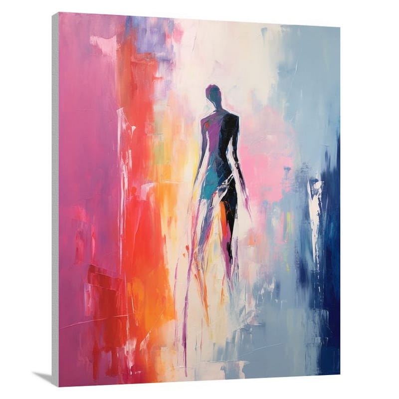Abstract Figure: Resilient Souls - Canvas Print