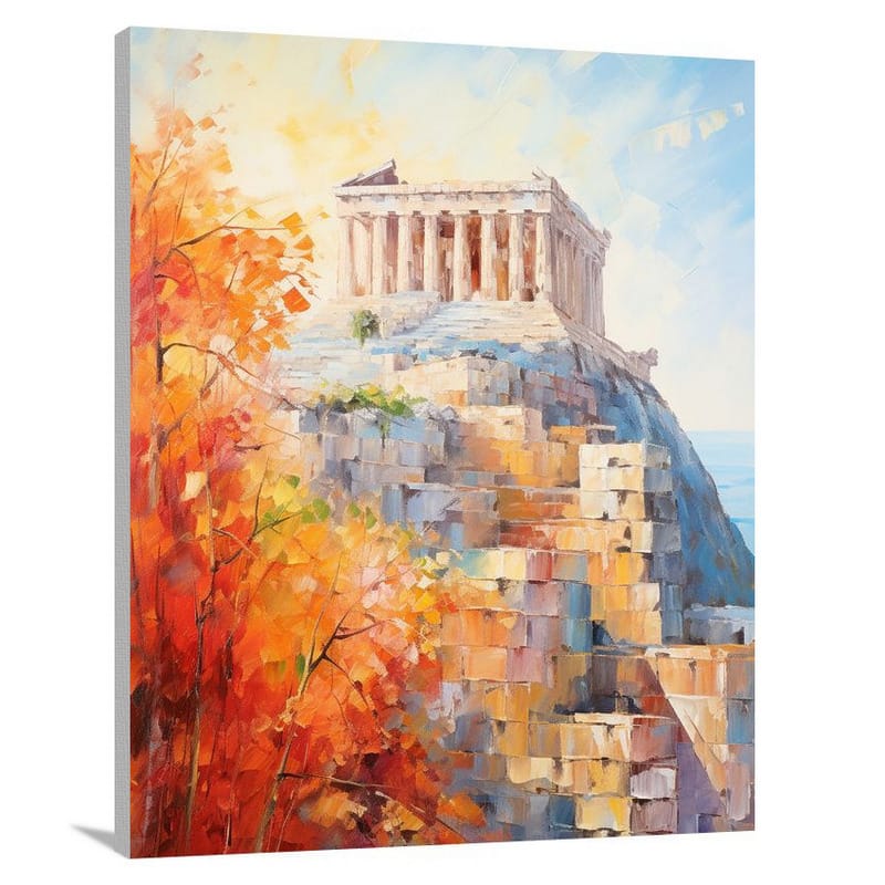 Acropolis Ascendancy - Canvas Print