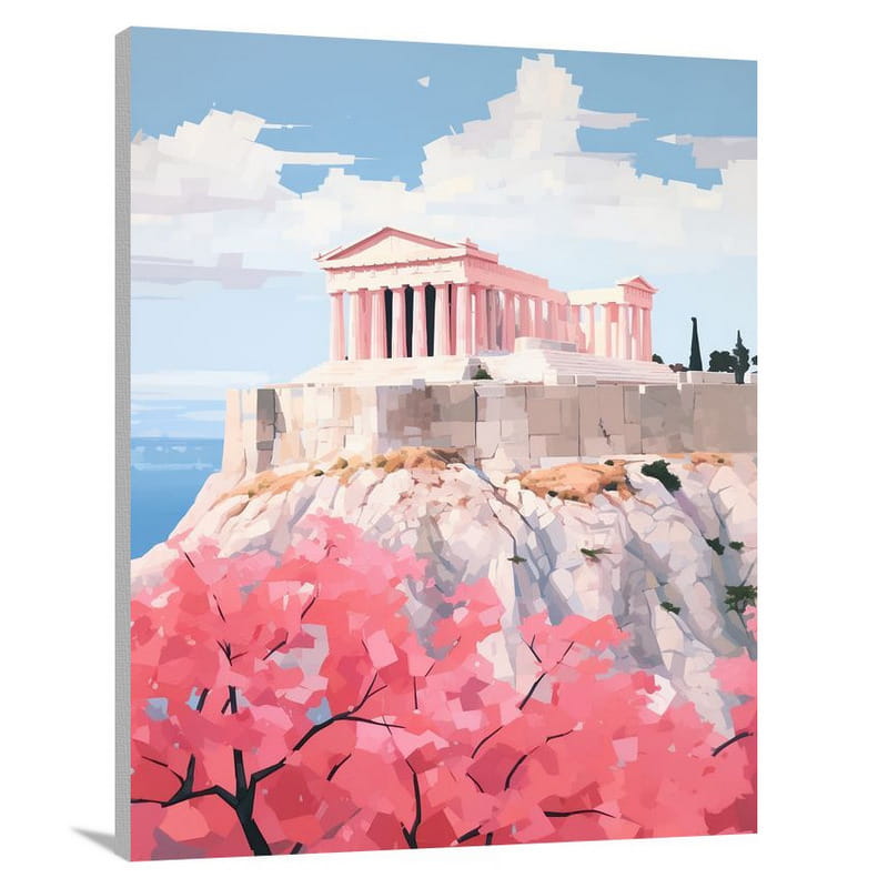 Acropolis Splendor - Canvas Print