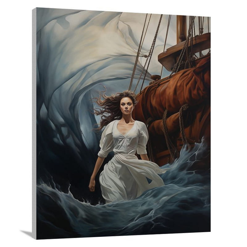 Adventure in the Waves - Canvas Print