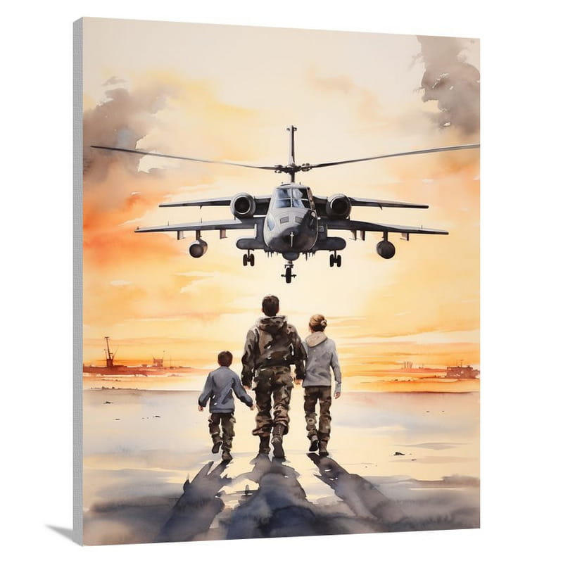 Air Force Reunion - Canvas Print
