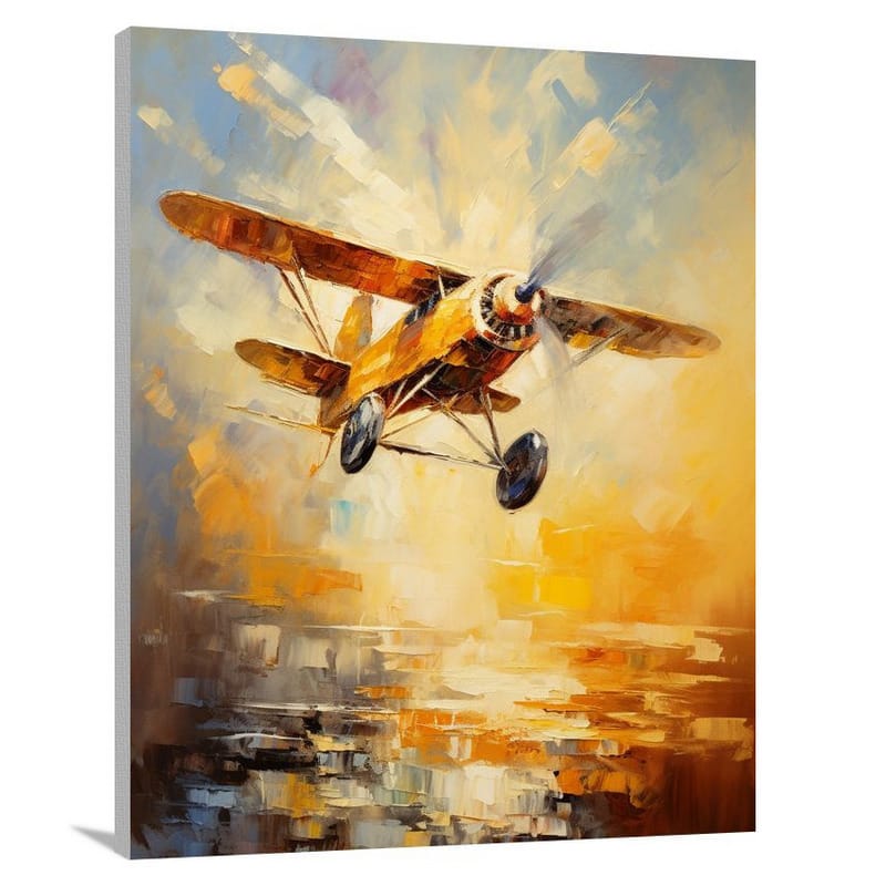 Airborne Symphony - Impressionist - Canvas Print