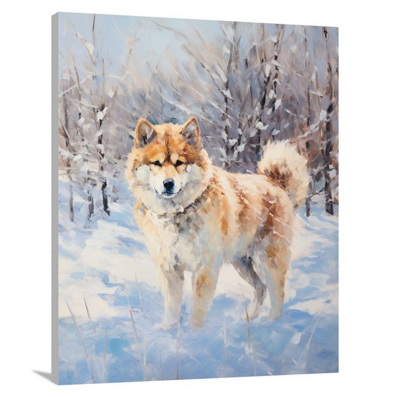 Akita Majesty - Canvas Print