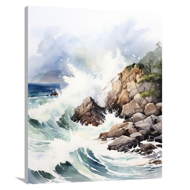 Alabama's Coastal Tempest - Canvas Print