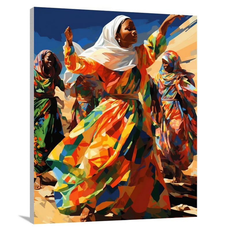 Algerian Rhythms - Canvas Print