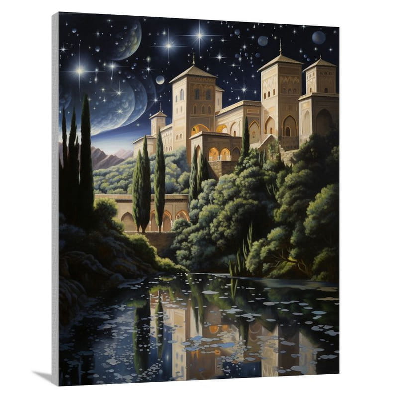 Alhambra Nights - Canvas Print