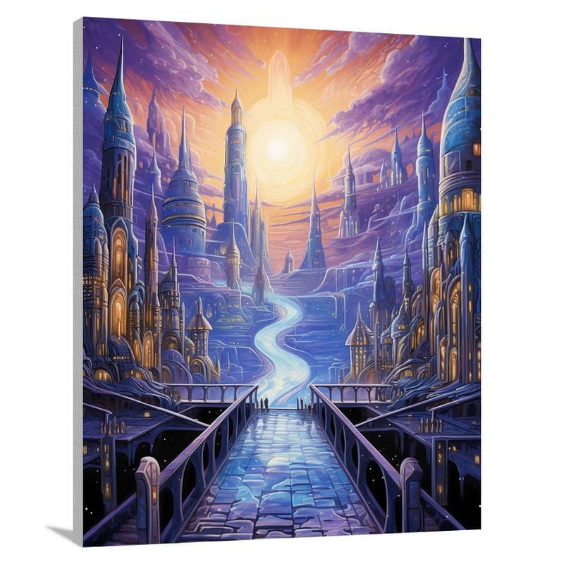Alien Enchantment - Canvas Print