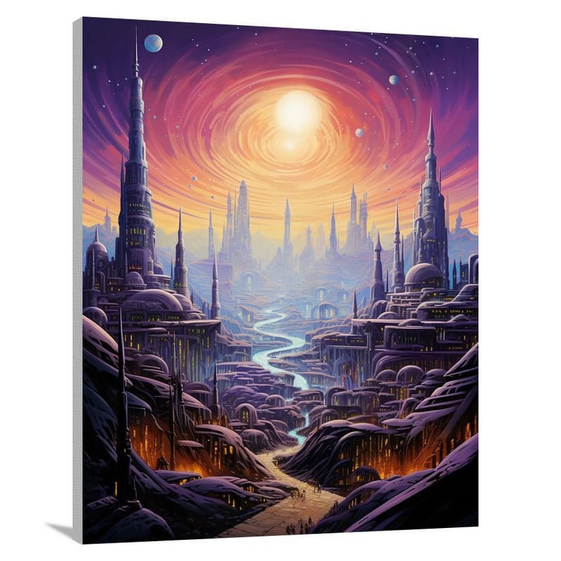Alien Enchantment - Pop Art - Canvas Print