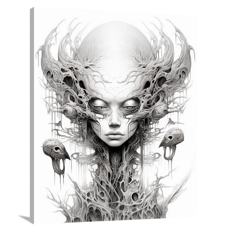 Alien Enchantress - Canvas Print