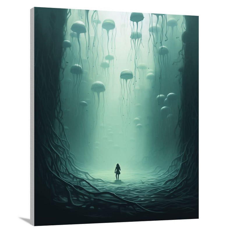 Alien's Abyss - Canvas Print
