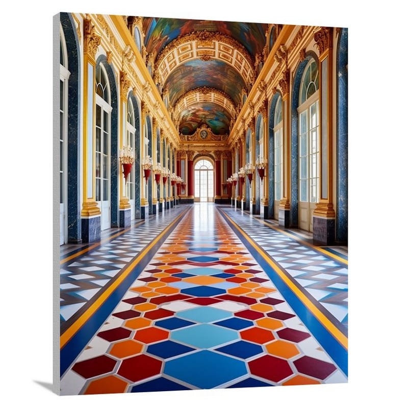 Alluring Palace of Versailles - Canvas Print