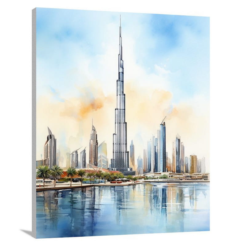 Ambitious Skies: United Arab Emirates - Canvas Print