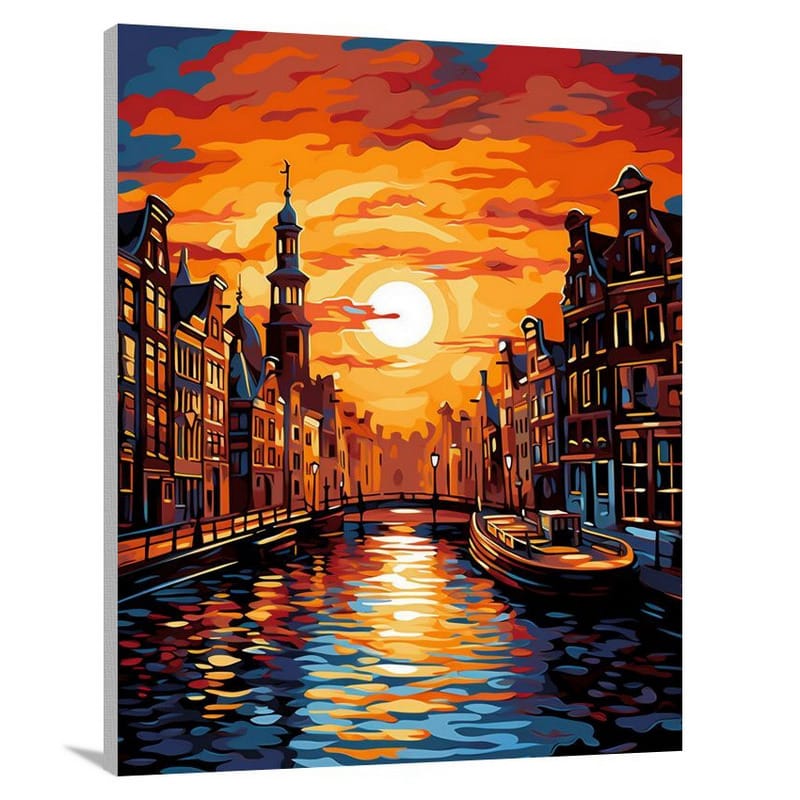 Amsterdam Dreams - Pop Art - Canvas Print