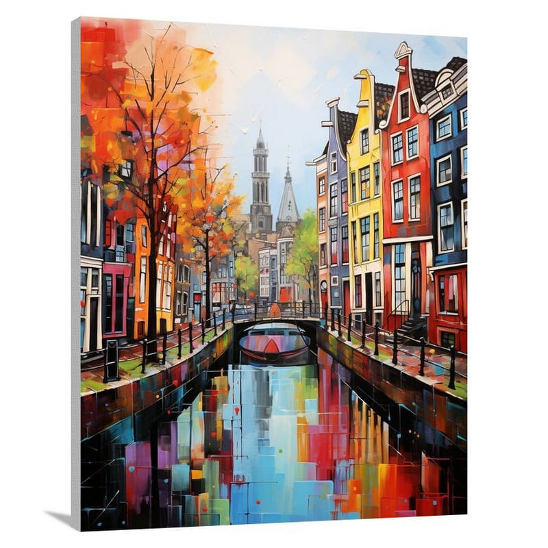 Amsterdam Reflections - Canvas Print