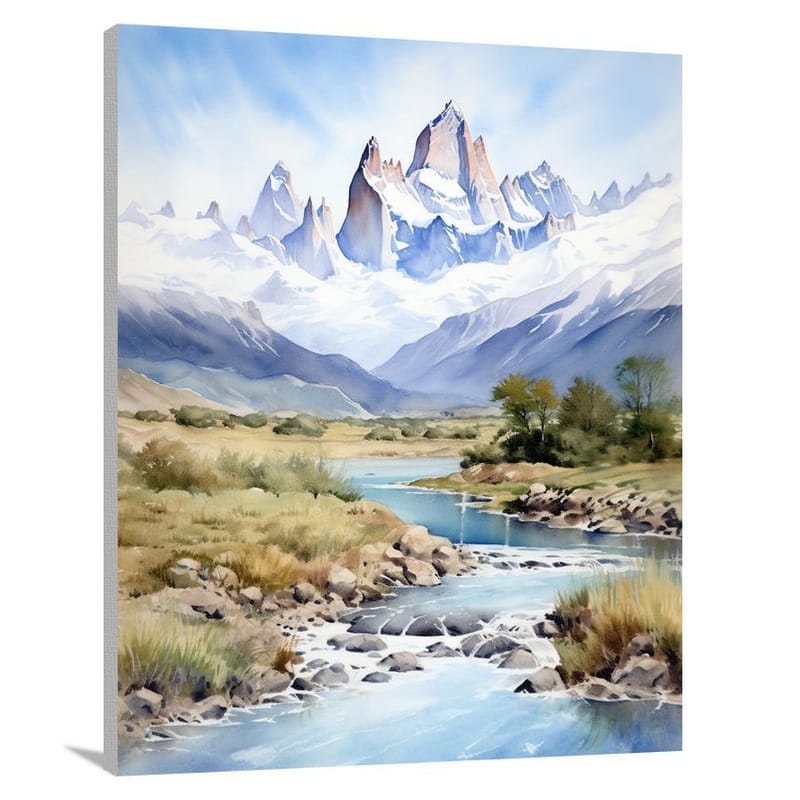 Andean Serenity: Argentina's Natural Beauty - Canvas Print
