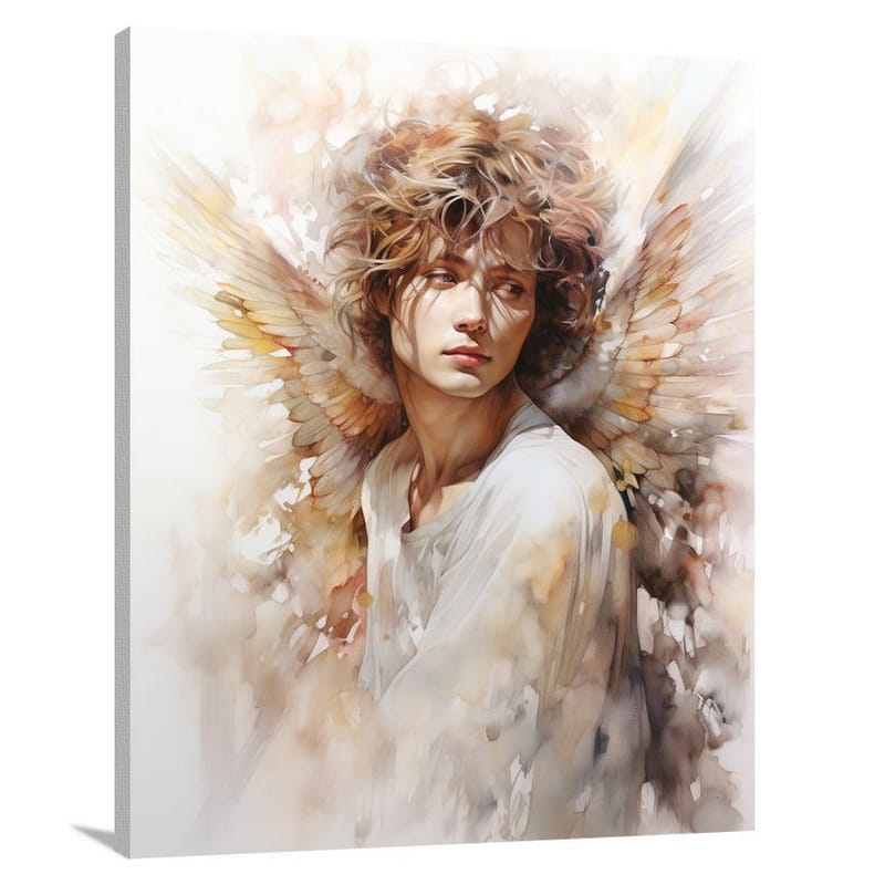 Angel's Dream - Watercolor - Canvas Print