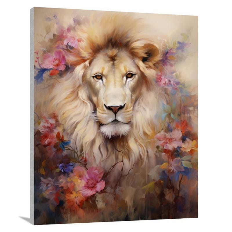 Animal Pattern: Regal Majesty - Canvas Print