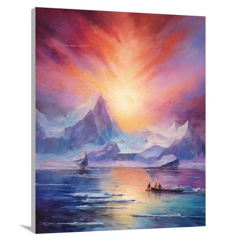 Antarctica's Aurora - Canvas Print