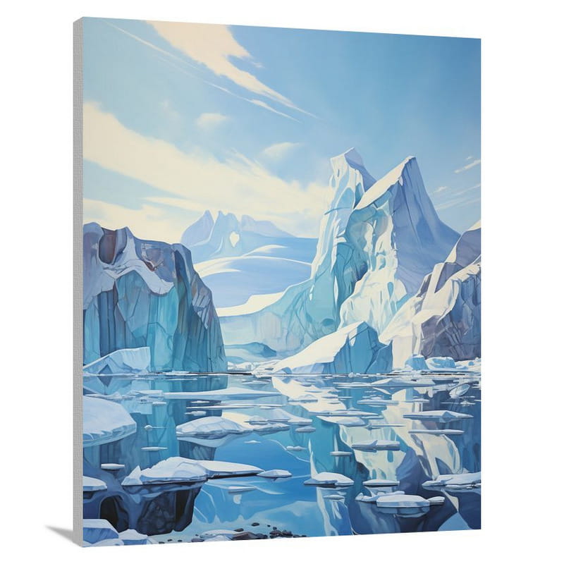 Antarctica's Majesty - Contemporary Art - Canvas Print