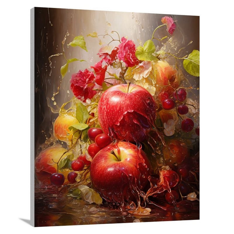 Apple Harvest - Impressionist - Canvas Print