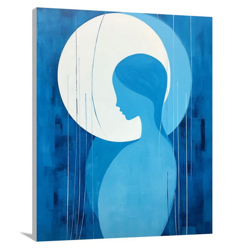 Aquarius Ascendance - Minimalist 2 - Canvas Print