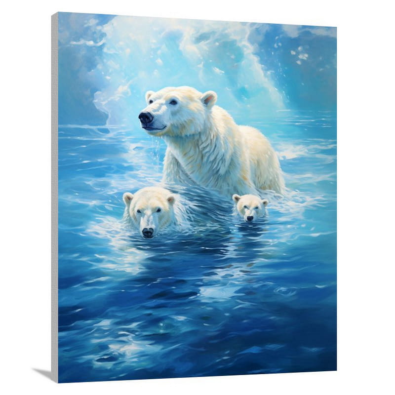 Arctic Symphony - Canvas Print