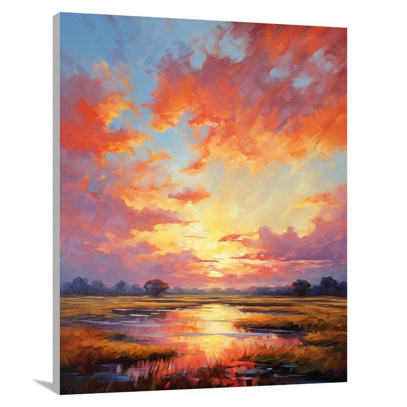 Arkansas Sunset - Canvas Print