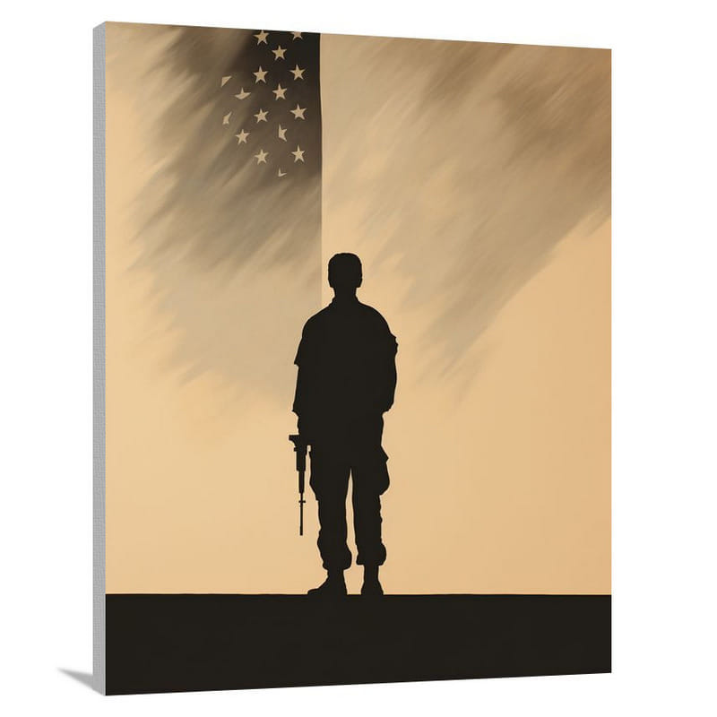 Army's Sacrifice - Canvas Print
