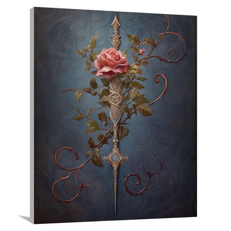 Arrow's Enchanting Bloom - Canvas Print
