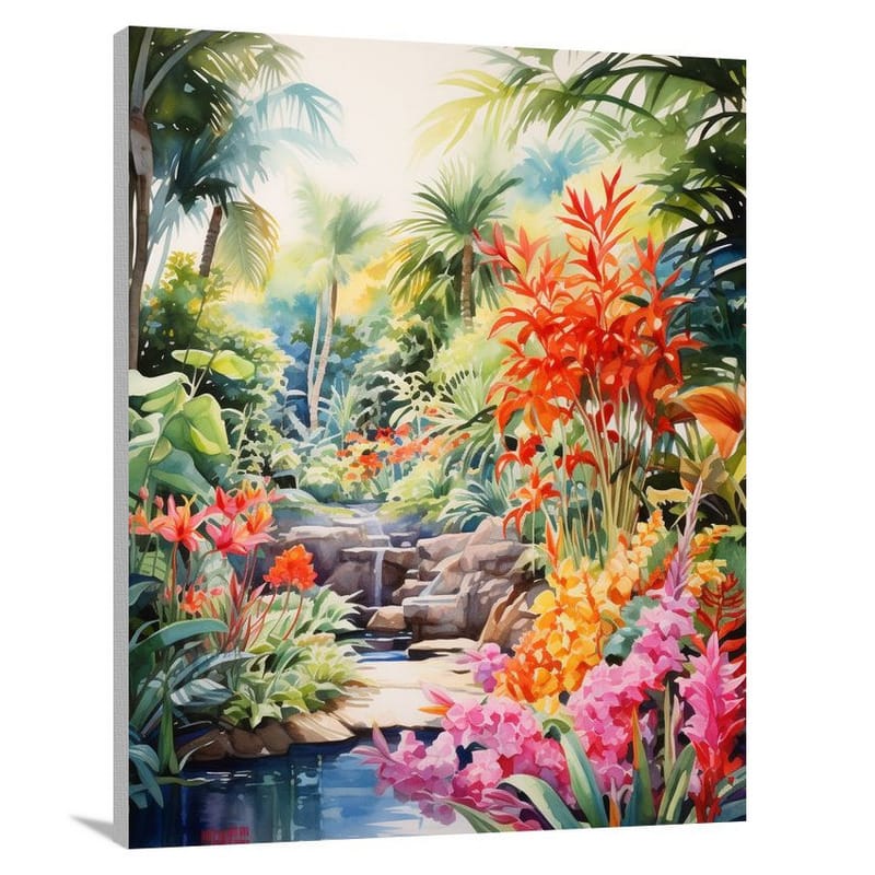 Aruba's Enchanted Oasis - Canvas Print