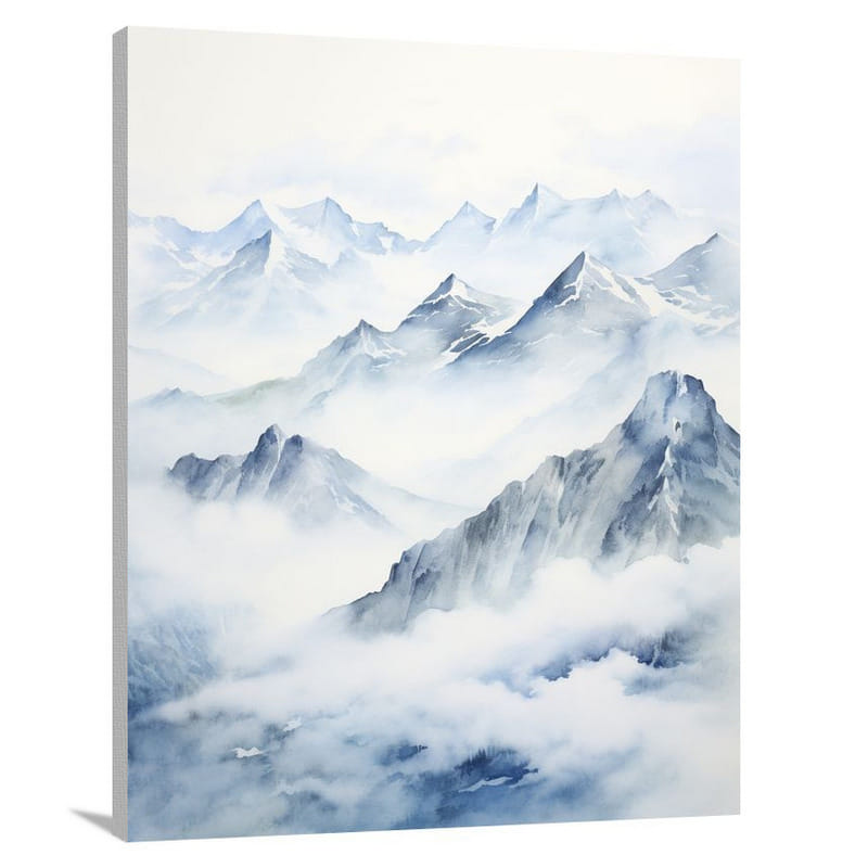 Asia, Asia: Majestic Peaks - Canvas Print