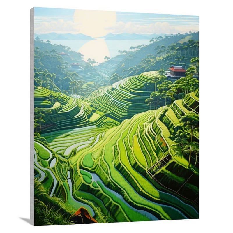 Asia, Asia: Serene Reflections - Canvas Print
