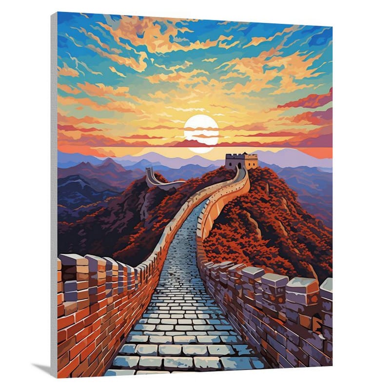 Asia's Majestic Journey - Canvas Print