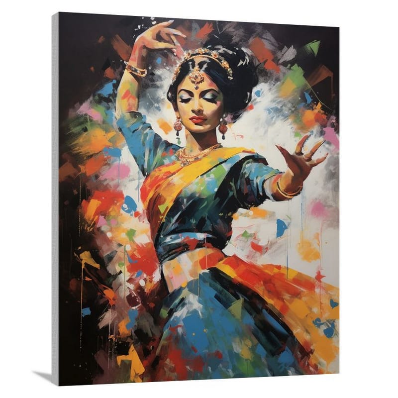 Asian Culture: Dance of Grace - Canvas Print