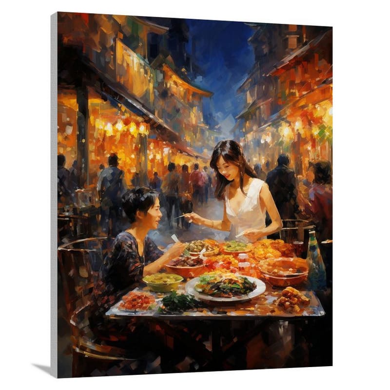 Asian Feast - Canvas Print