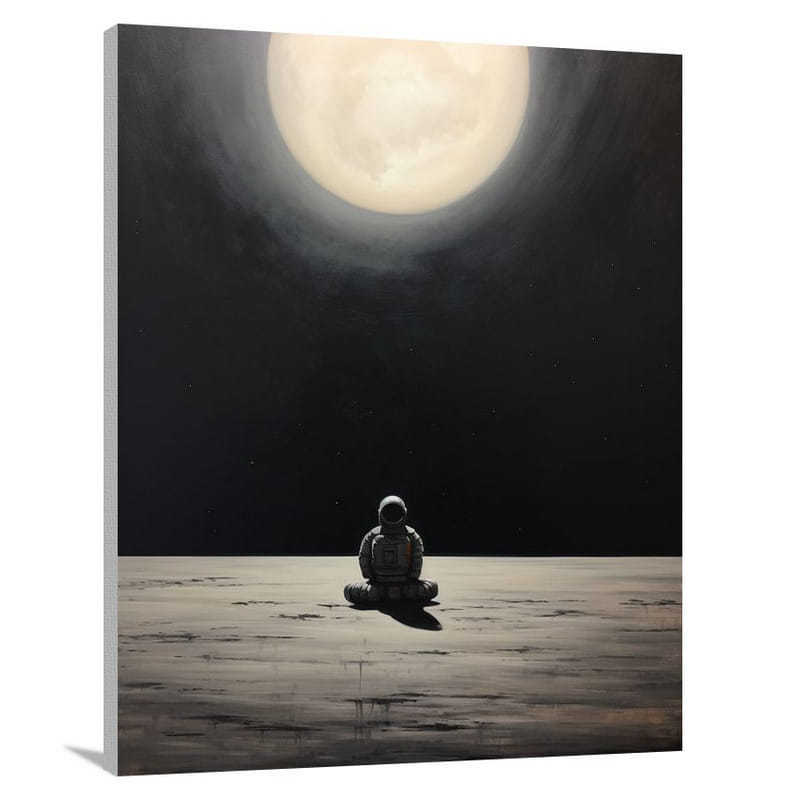 Astronaut's Solitude - Canvas Print