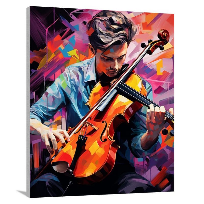 Athlete of Melodies - Canvas Print