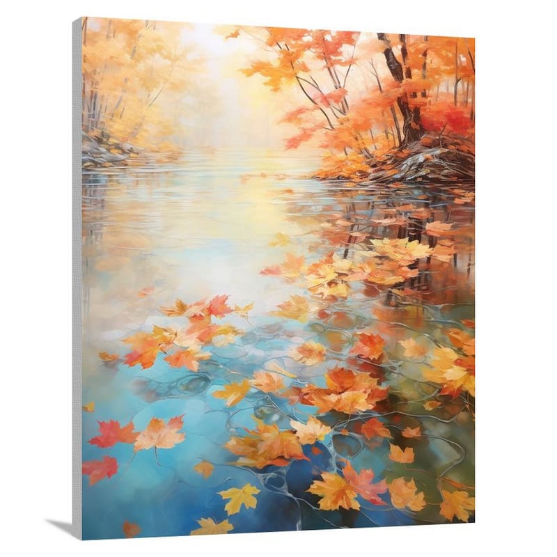 Autumn Reflections - Canvas Print