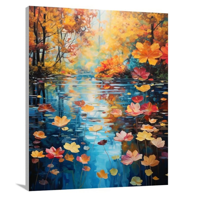 Autumn Reflections - Contemporary Art - Canvas Print