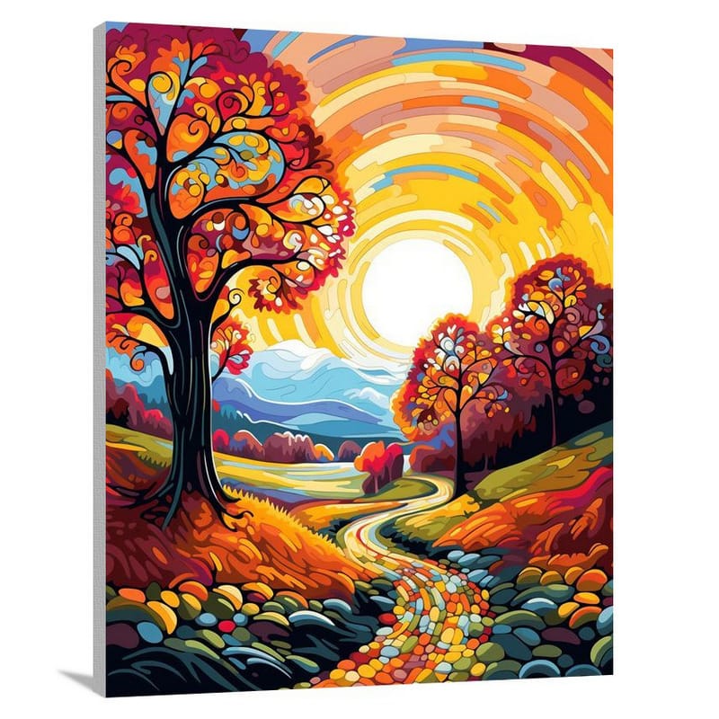 Autumn's Palette - Canvas Print