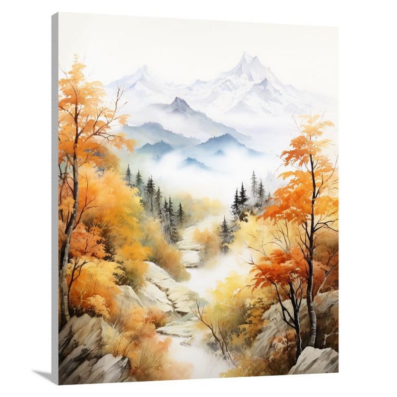 Autumn's Serenity - Canvas Print