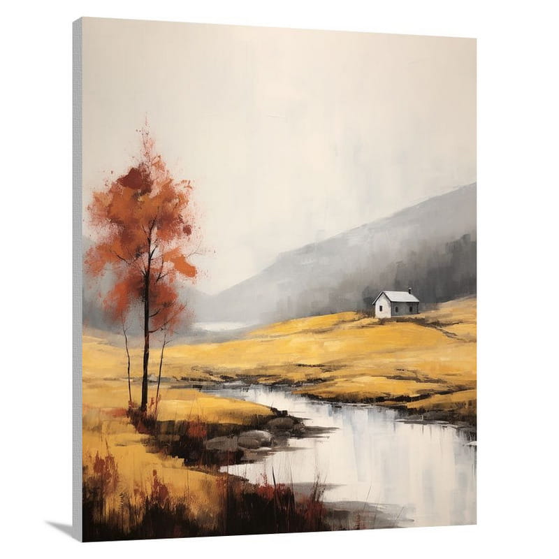 Autumn's Solitude - Canvas Print