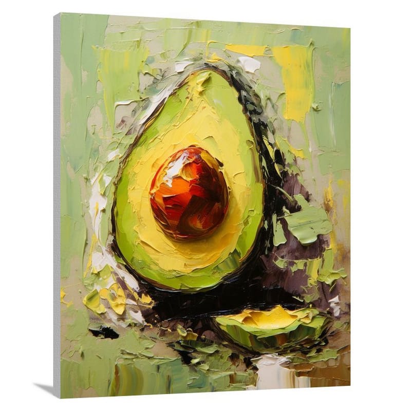 Avocado Delight - Impressionist - Canvas Print