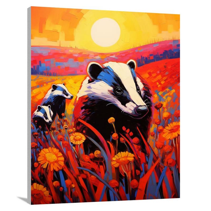 Badger's Meadow - Canvas Print