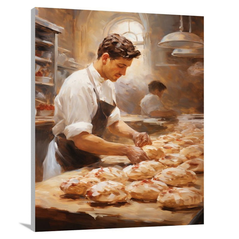 Baking Dreams Unleashed - Impressionist - Canvas Print
