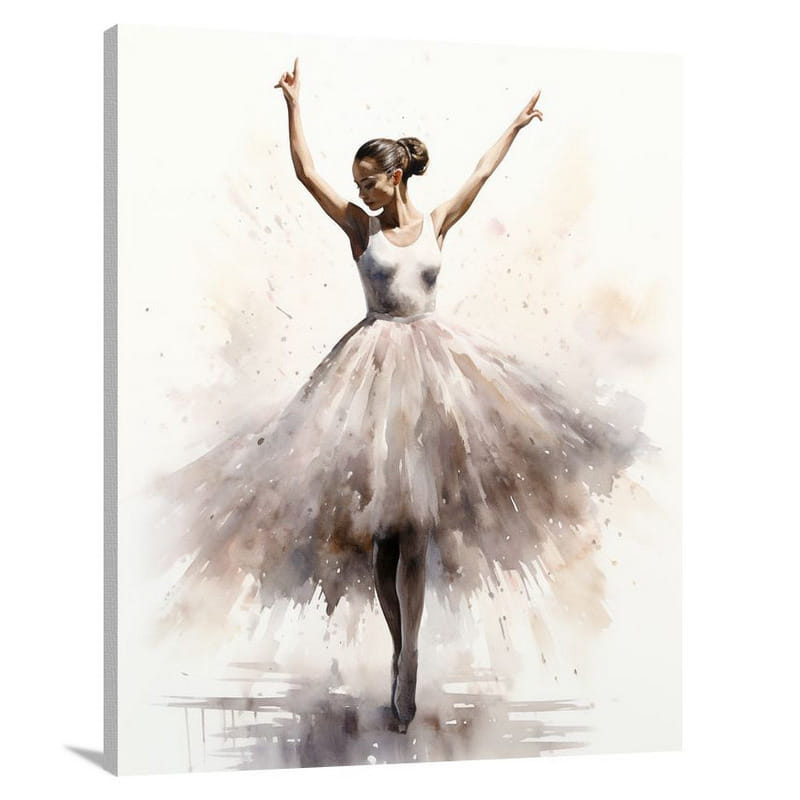 Ballet Elegance - Canvas Print