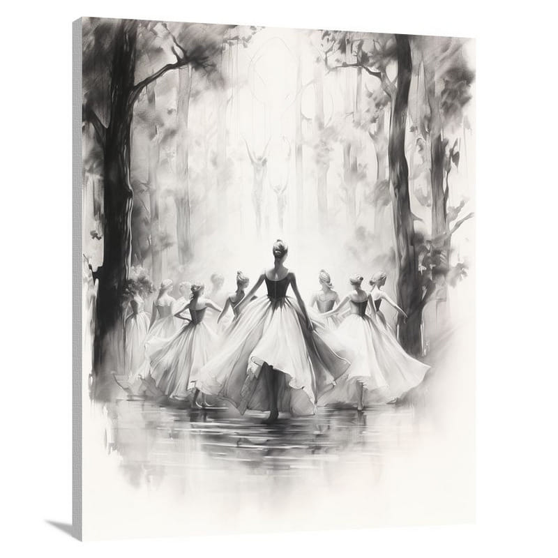 Ballet Enchantment - Canvas Print
