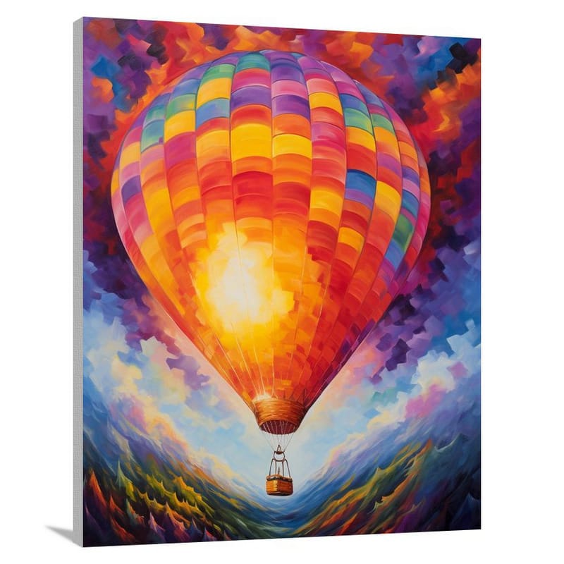 Balloon's Kaleidoscope - Canvas Print