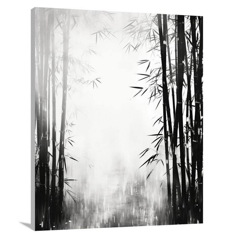 Bamboo Whispers - Canvas Print