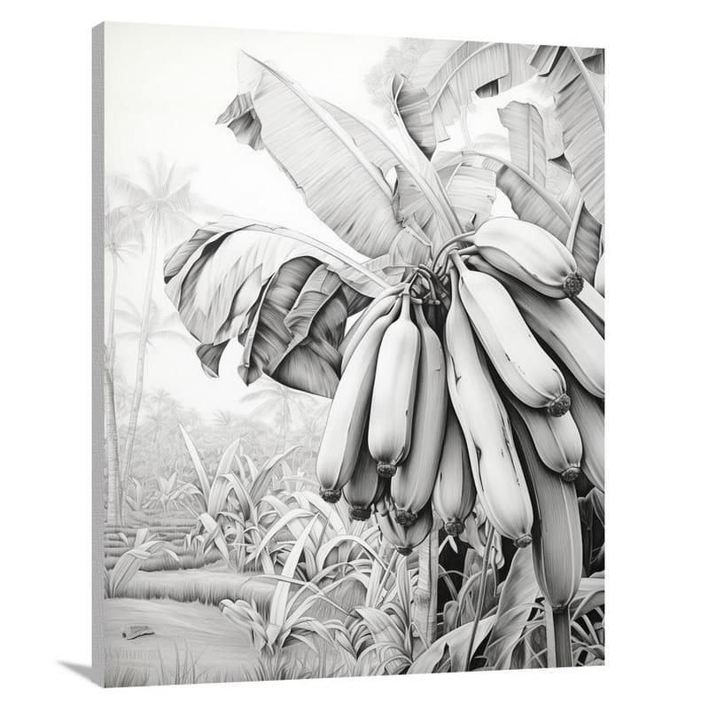 Banana Harmony - Canvas Print